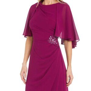 R&M  RICHARDS LONG MOTHER OF BRIDE FORMAL DRESS (12)